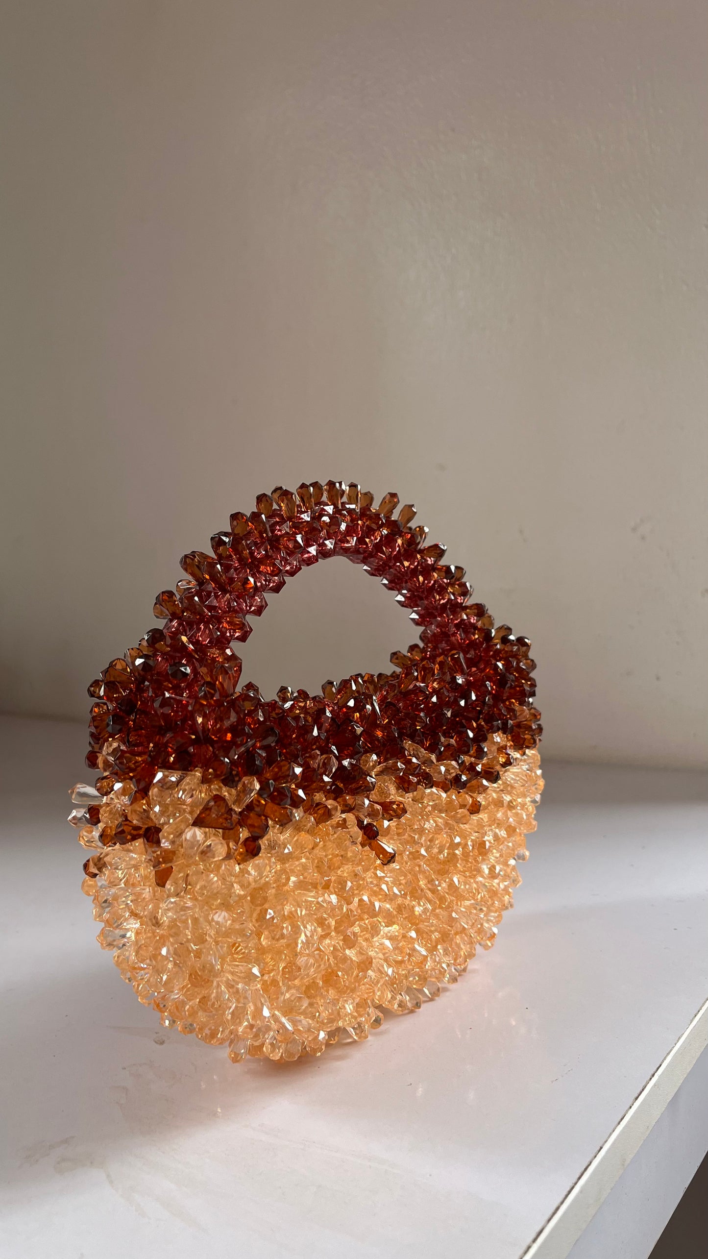 Sunset spiky bag- Amber