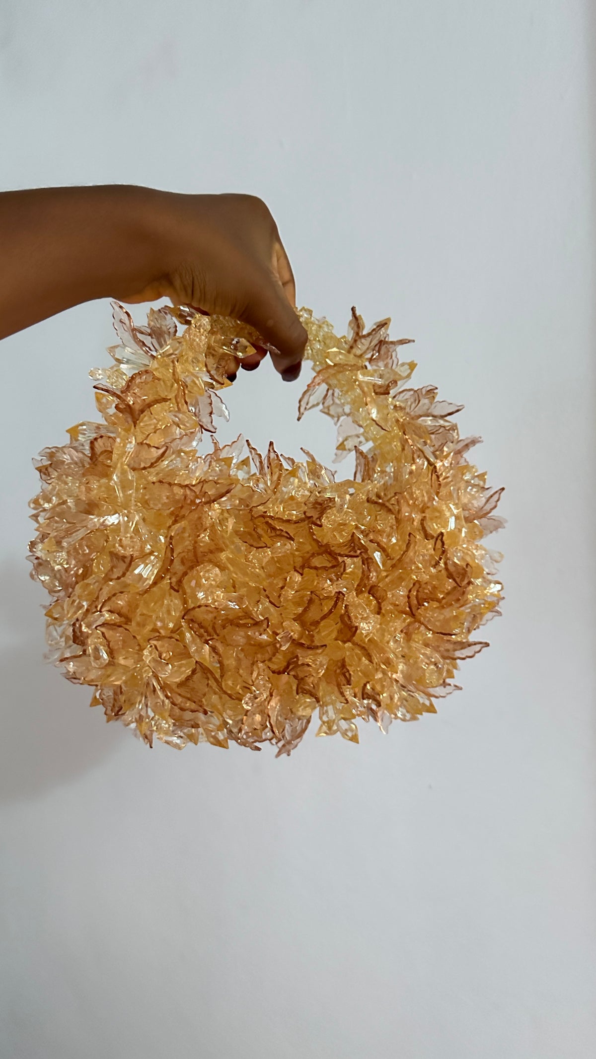 Spiky leaves bag