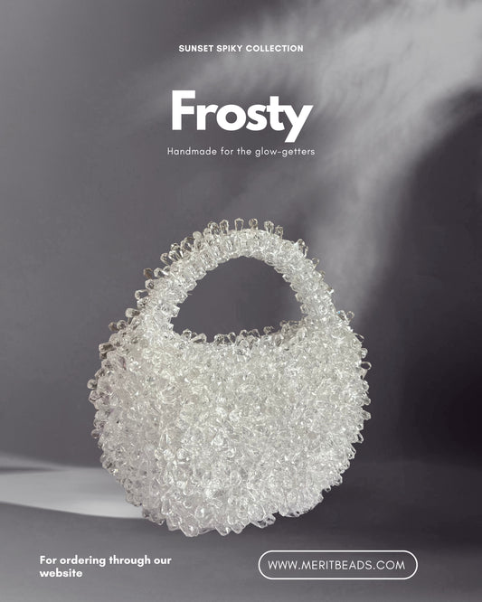 Sunset spiky bag- FROSTY