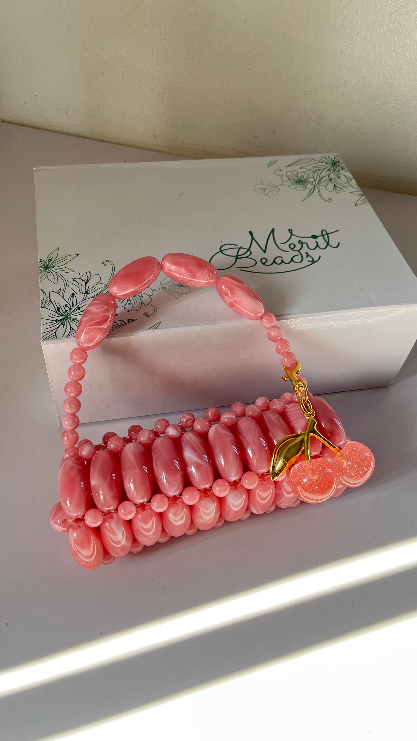 The Dana Clutch- Peach