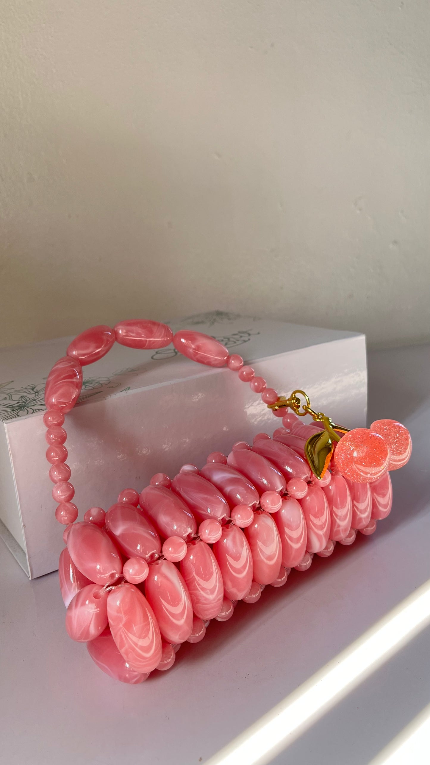 The Dana Clutch- Peach