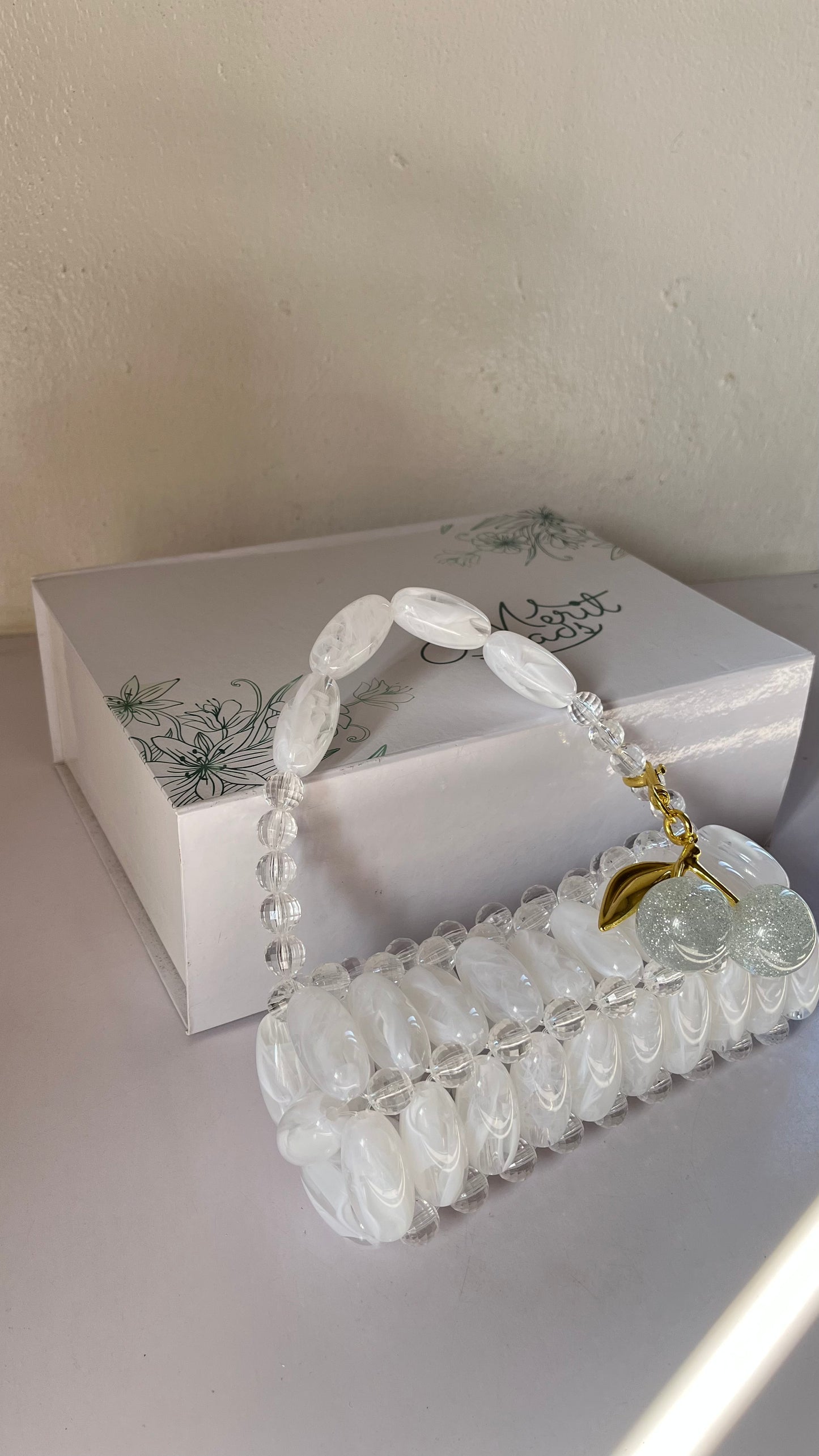 The Dana Clutch- Icy