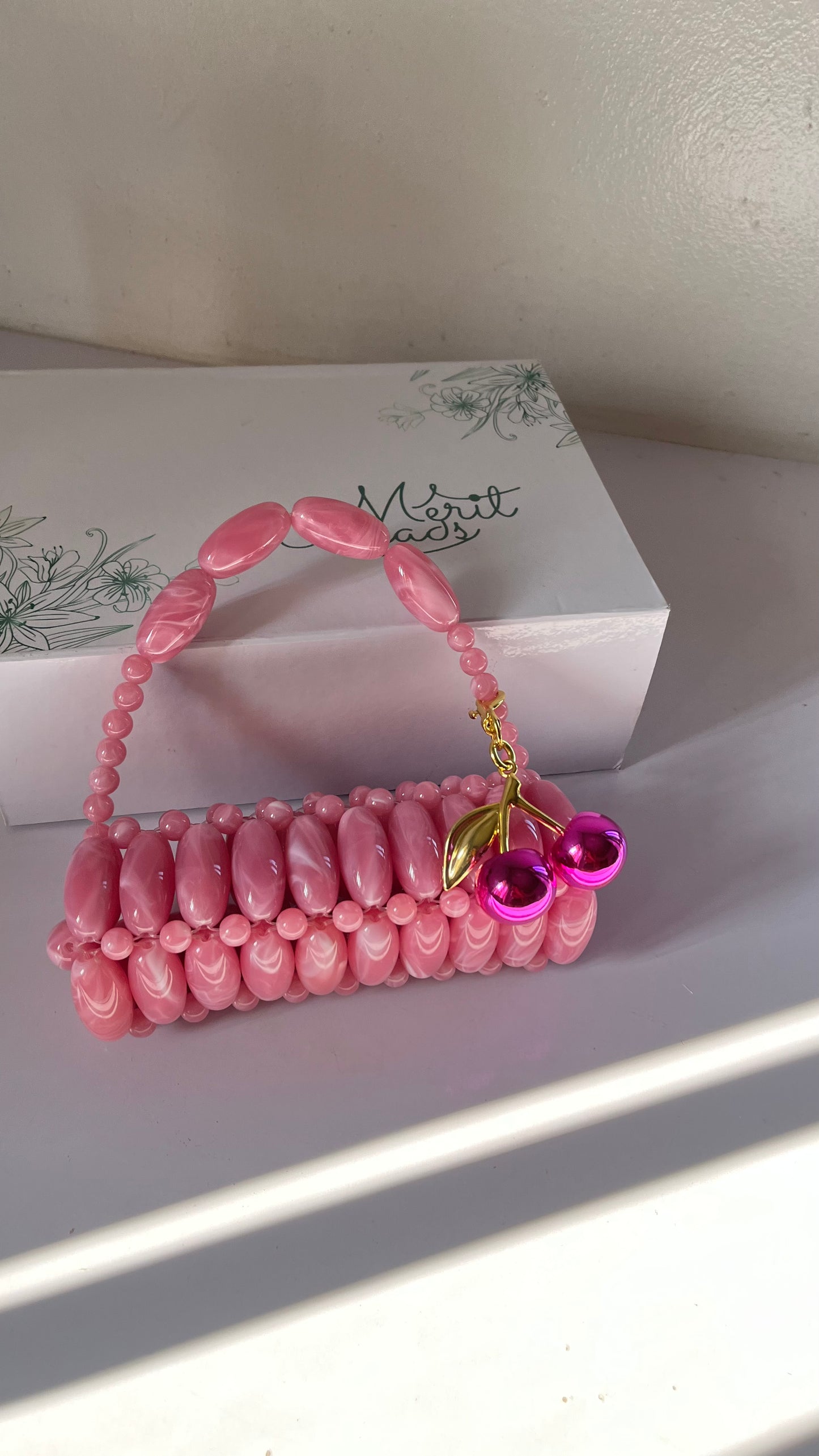 The Dana Clutch- Peach