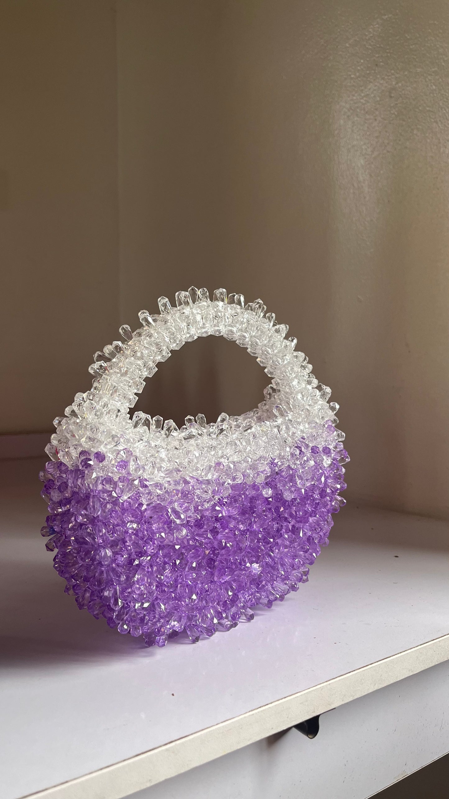 Sunset spiky bag- Lilac