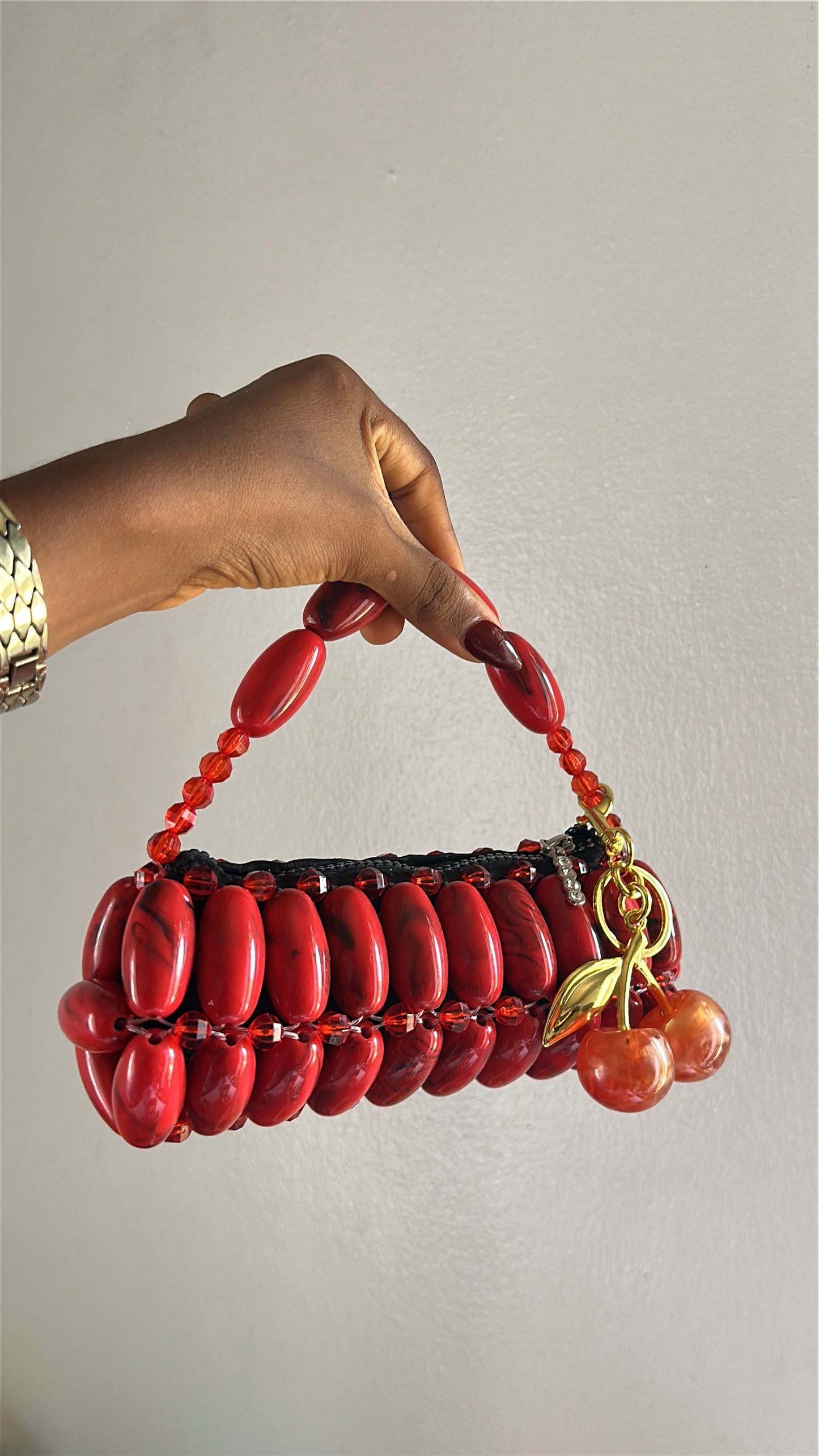 The Dana Cherry Clutch