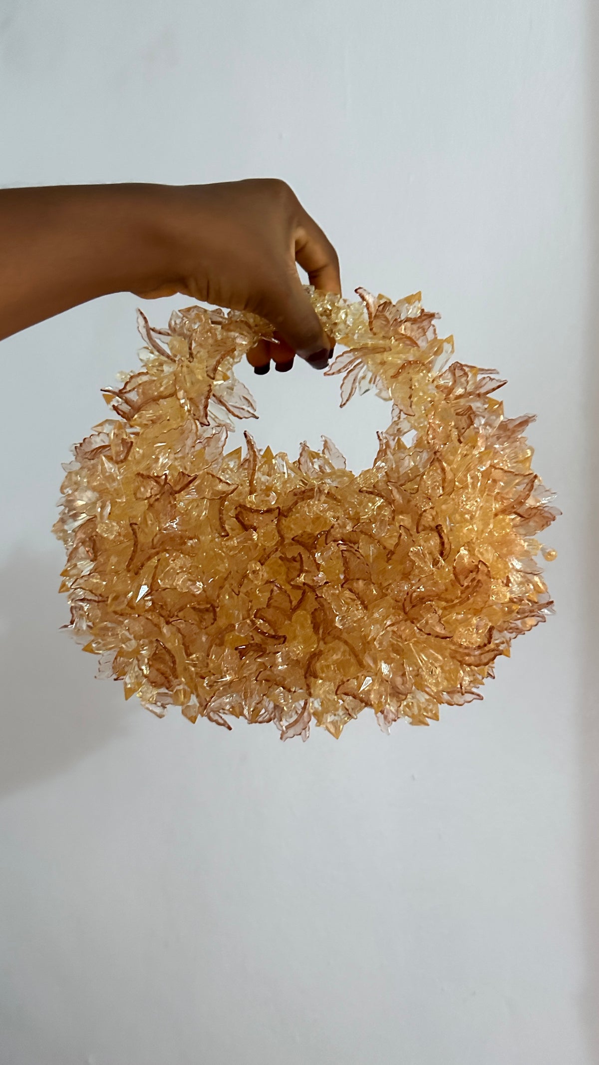 Spiky leaves bag